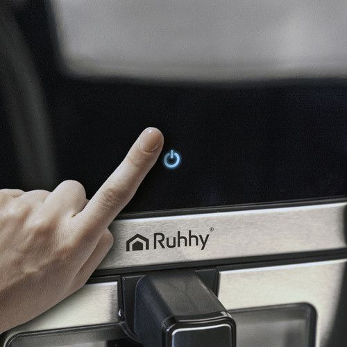 Аэрофритюрница 8 л Ruhhy 25512 с антипригарным покрытием без масла + бесплатные рецепты 34322 фото