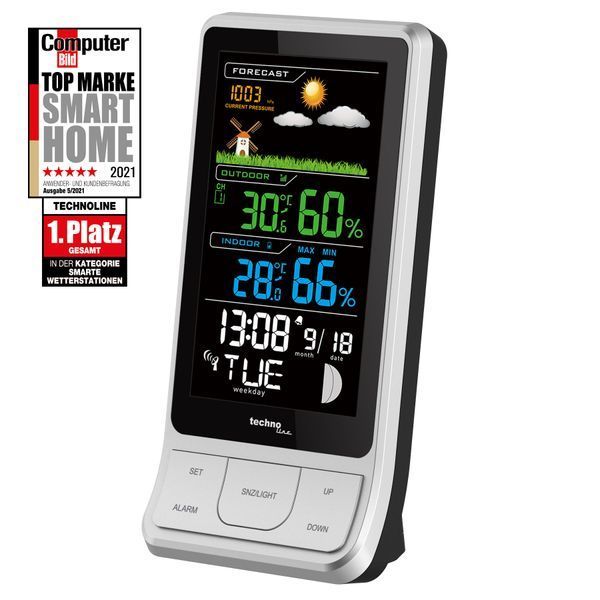 Метеостанція Technoline WS6441 Black/Silver (WS6441) DAS1049 фото