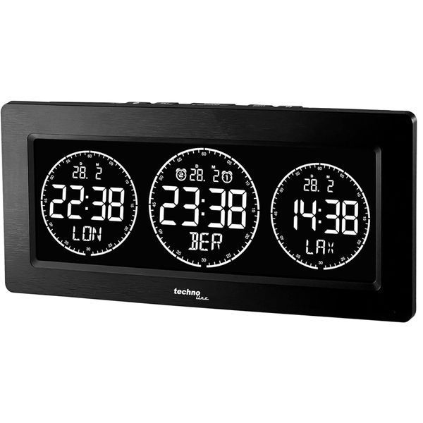Часы настольные Technoline WT458 Black (WT458) DAS2321 фото