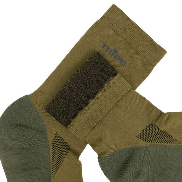Шкарпетки Tribe Trekking T-KB-0010-olive, 38-40 T-KB-0010-olive-38-40 фото
