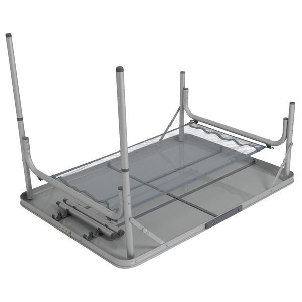 Стіл Bo-Camp Premium 100x70 cm Grey (1404422) DAS3061 фото