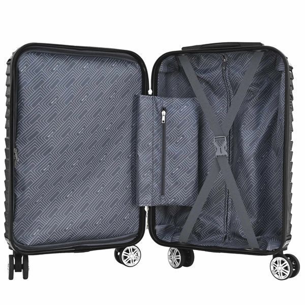 Валіза Semi Line 20" (S) Black (T5765-1) DAS2683 фото
