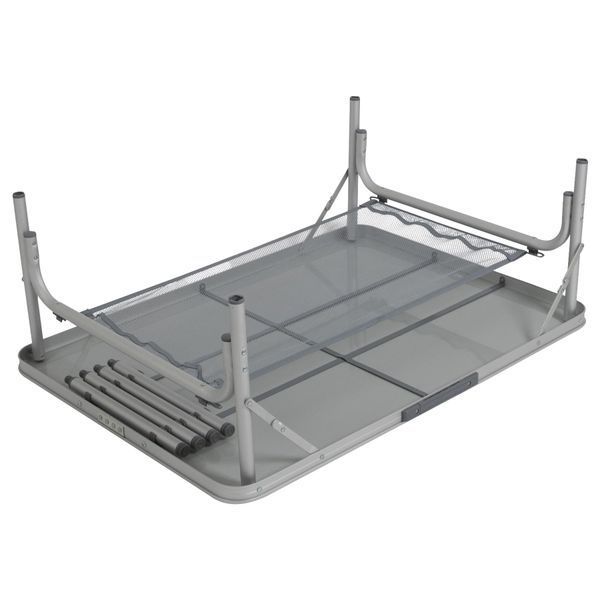 Стіл Bo-Camp Premium 100x70 cm Grey (1404422) DAS3061 фото