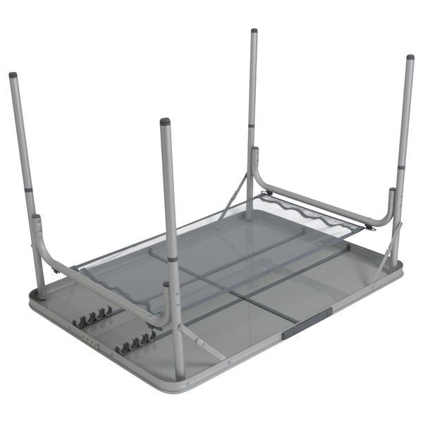Стіл Bo-Camp Premium 100x70 cm Grey (1404422) DAS3061 фото