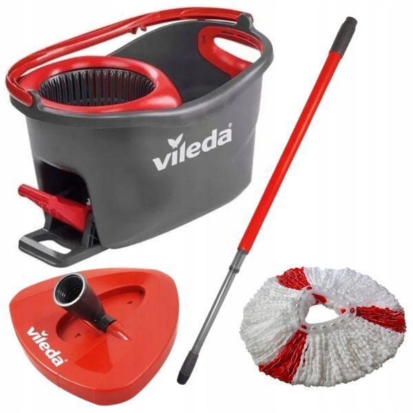 Набор для уборки Vileda Easy Wring Clean Turbo 2в1 Чехия 163422 12294 фото