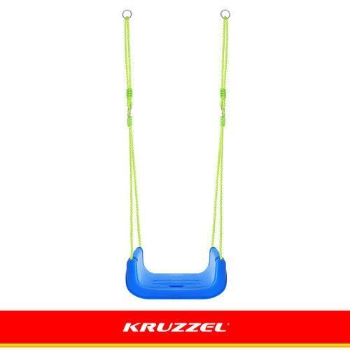 Детская качеля-трансформер 3-в-1 зелено-синяя Kruzzel 27358 49654 фото