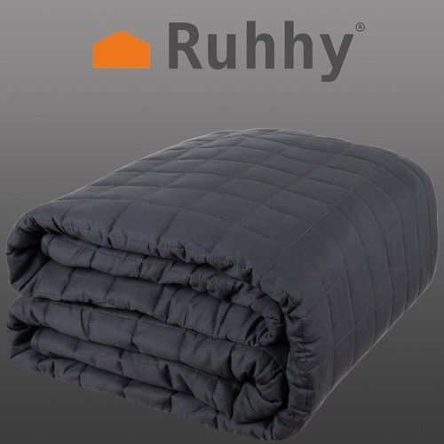 Одеяло утяжеленное гравитационное Ruhhy 19532 8 кг, 150&times;200 см, серое, антистрессовое 41909 фото