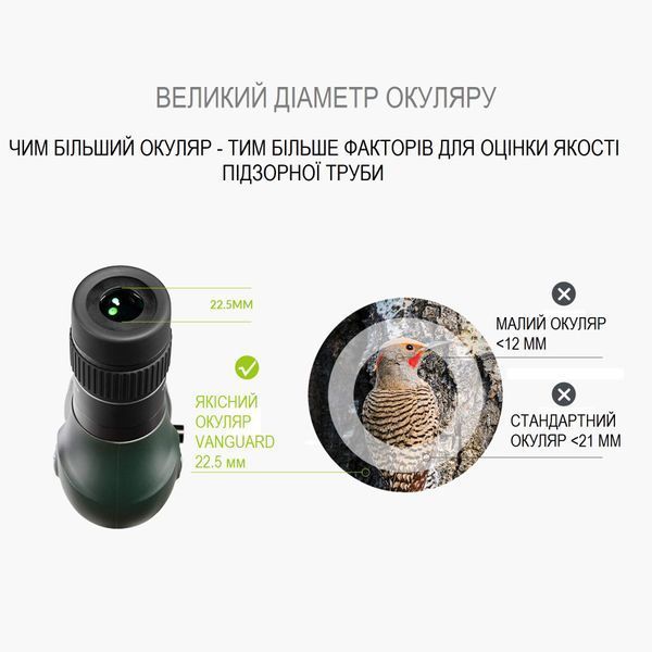 Підзорна труба Vanguard VEO HD 80A 20-60x80/45 WP (VEO HD 80A) DAS848 фото
