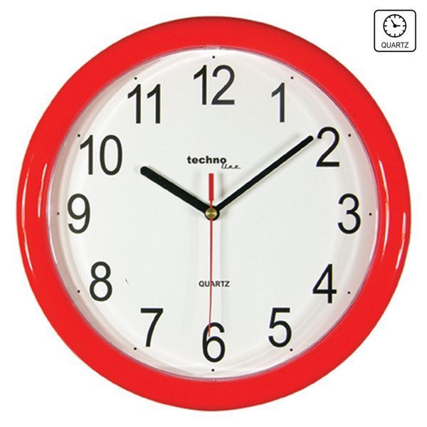 Часы настенные Technoline WT600 Red (WT600 rot) DAS1581 фото