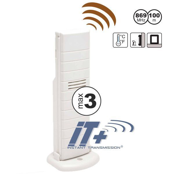 Метеостанція Technoline Mobile Alerts MA10920 IT Black/Silver (MA10920) DAS1050 фото