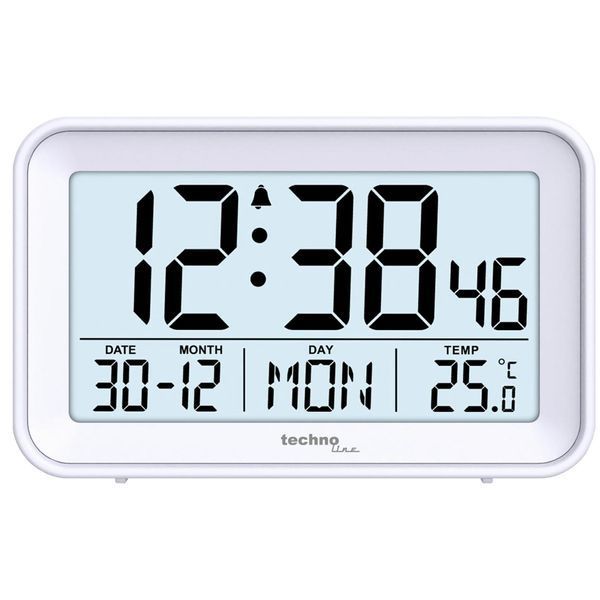 Часы настольные Technoline WT497 White (WT497) DAS2322 фото