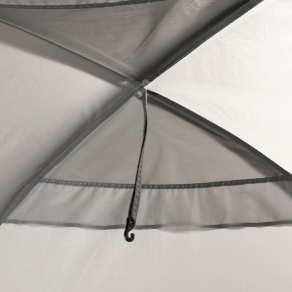 Шатро Bo-Camp Partytent Light Large Grey (4472270) DAS1914 фото