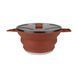 Каструля Tribe Collapsible Pot 2,5 л силіконова T-FF-0025, brown T-FF-0025-brown фото 6