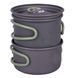 Набор посуды Bo-Camp Explorer 2 Pieces Hard Anodized Anthracite / Green (2200240) DAS1328 фото 3