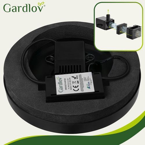 Солнечный садовый фонтан Gardlov 23227 со светодиодной подсветкой 49566 фото