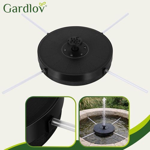 Солнечный садовый фонтан Gardlov 23227 со светодиодной подсветкой 49566 фото