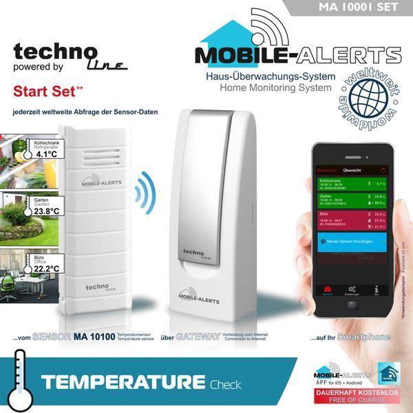 Метеостанція Technoline Mobile Alerts Start Set MA10001 (MA10001) DAS960 фото