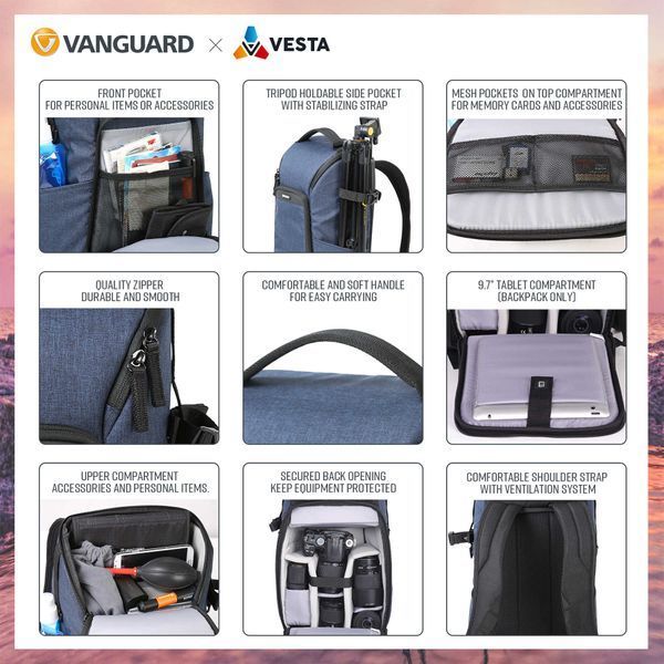 Рюкзак Vanguard Vesta Aspire 41 Navy (Vesta Aspire 41 NV) DAS895 фото
