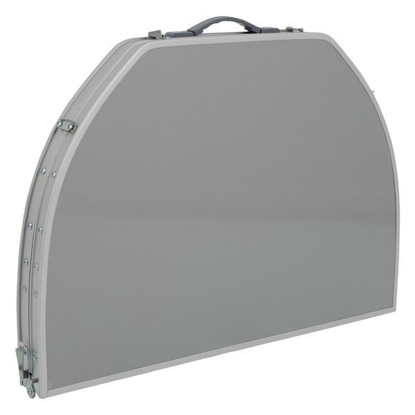 Стіл Bo-Camp Premium Oval 100x70 cm Grey (1404424) DAS3064 фото
