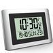 Часы настенные Technoline WS8028 Silver/Black (WS8028) DAS2323 фото 1