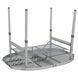 Стіл Bo-Camp Premium Oval 100x70 cm Grey (1404424) DAS3064 фото 8