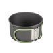Набір посуду Bo-Camp Explorer 4 Pieces Hard Anodized Grey/Green (2200244) DAS1329 фото 7