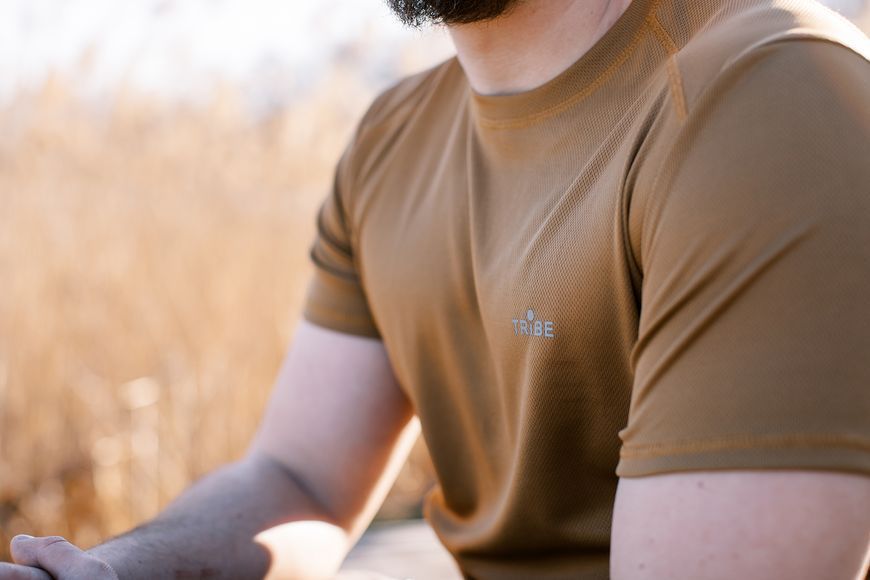 Футболка Tribe Coolpass SS T-KI-0006-coyote, 2XL T-KI-0006-coyote-2XL фото