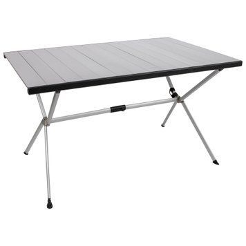 Стіл Bo-Camp Lamel 121x80 cm Aluminium (1404438) DAS3065 фото