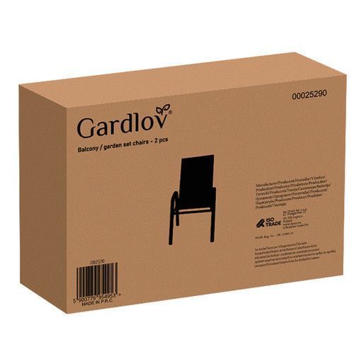 Набор садовых стульев 2 шт Gardlov 25290 27663 фото