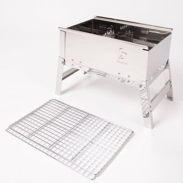 Гриль угольный Bo-Camp Compact Delux Silver (8108360) DAS1337 фото