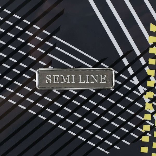 Чемодан Semi Line 28" (L) Black Pattern (T5651-3) DAS2071 фото