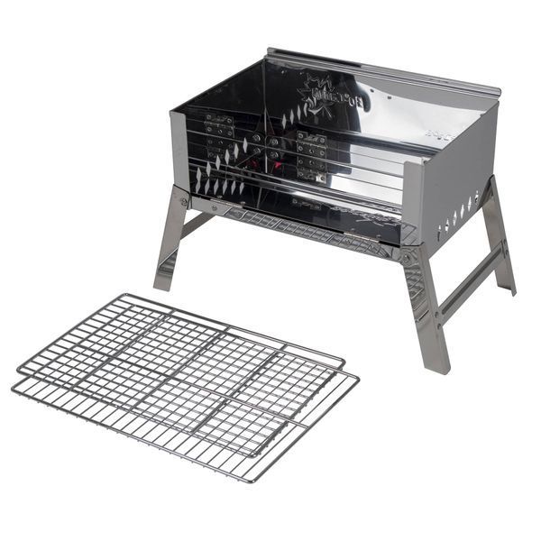 Гриль угольный Bo-Camp Compact Delux Silver (8108360) DAS1337 фото