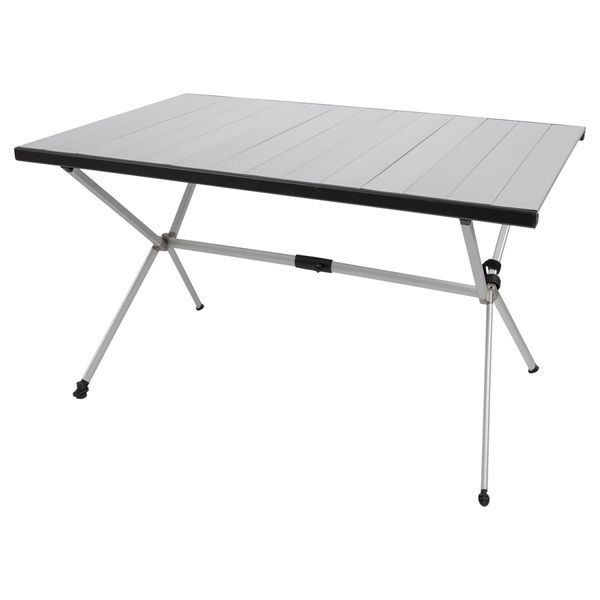 Стол Bo-Camp Lamel 121x80 cm Aluminium (1404438) DAS3065 фото