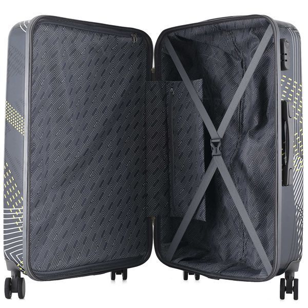 Чемодан Semi Line 28" (L) Black Pattern (T5651-3) DAS2071 фото