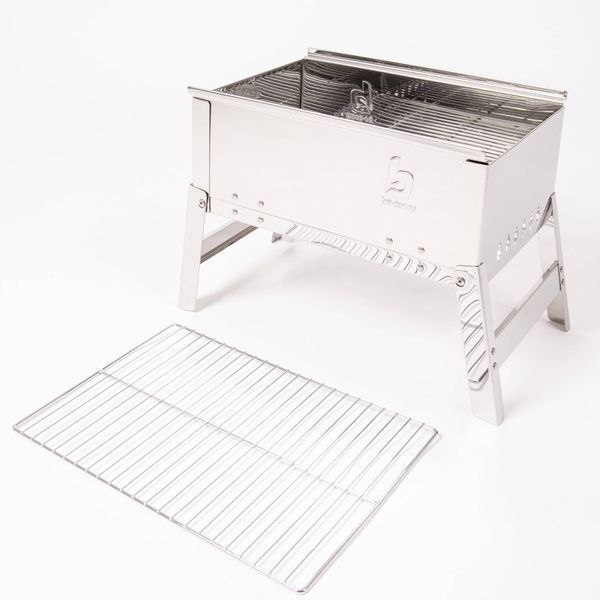 Гриль угольный Bo-Camp Compact Delux Silver (8108360) DAS1337 фото