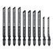 Набор пильных полотен для электролобзика Trotec 10 pieces Wood Set (6215001101) DAS2976 фото 1
