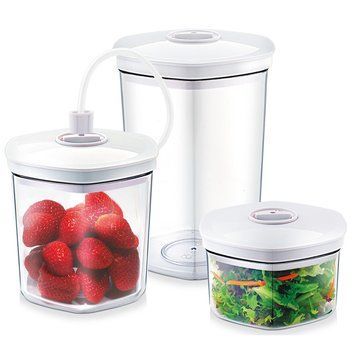 Набор вакуумных контейнеров Caso Vacuum Canister Set 1260 (3 шт.) 12292 фото