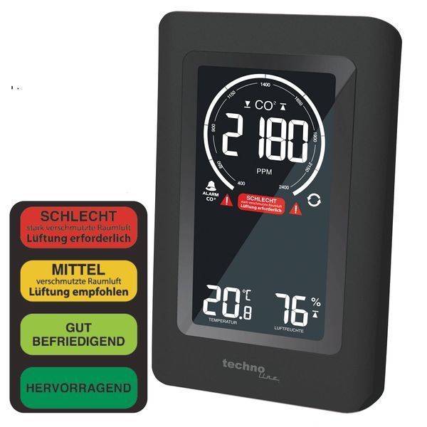 Метеостанція Technoline WL1030 Black (WL1030) DAS1364 фото