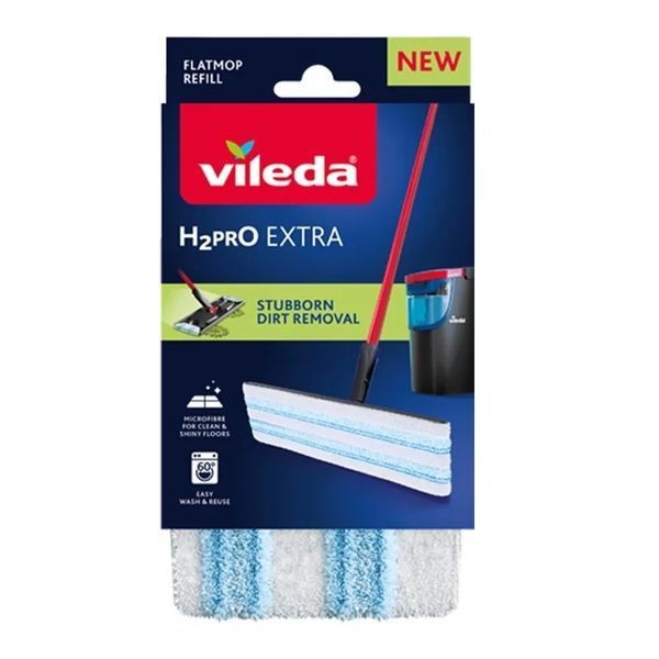 Плоская насадка для швабры Vileda H2prO 49516 фото