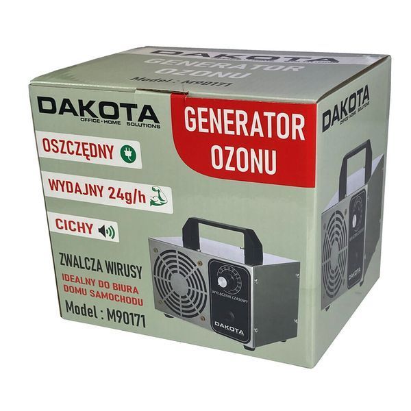 Озонатор воздуха 24 000 мг/ч с функцией таймера DAKOTA M90171 21848 фото
