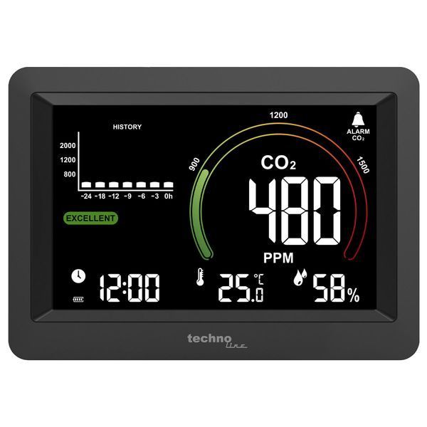 Метеостанція Technoline WL1028 Black (WL1028) DAS2313 фото