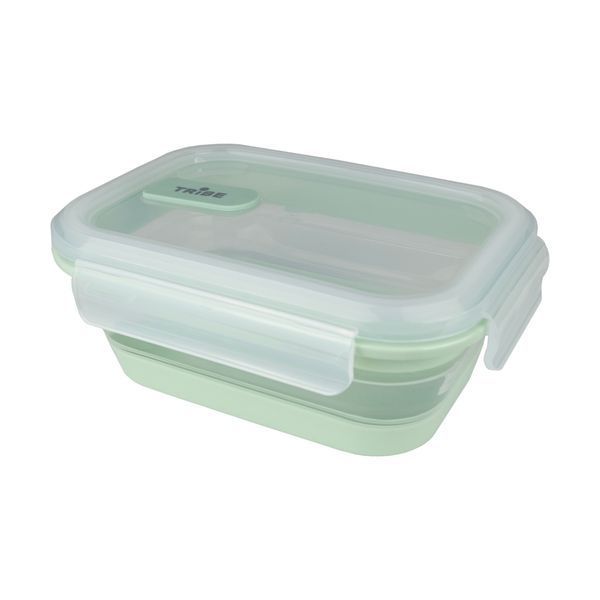 Контейнер Tribe Collapsible Container 800 мл силіконовий T-FF-0028, mint T-FF-0028-mint фото
