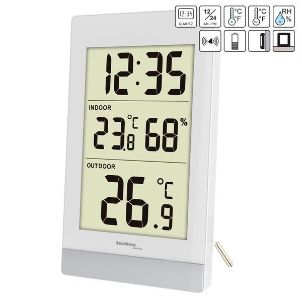 Термогігрометр Technoline WS7039 White (WS7039) DAS964 фото
