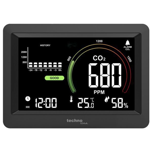 Метеостанція Technoline WL1028 Black (WL1028) DAS2313 фото