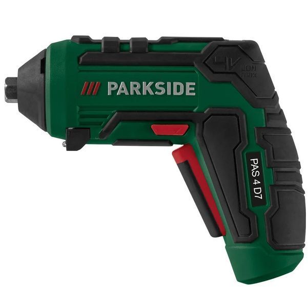 Аккумуляторная отвертка Parkside PAS 4 D7 шуруповерт с насадками 4 V, 1500 mAh, 10 Nm, Германия 17805 фото