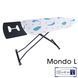 Дошка для прасування Casa Si Mondo L 125x42 Grey/Blue Feathers (CS93570L342) DAS2402 фото 1