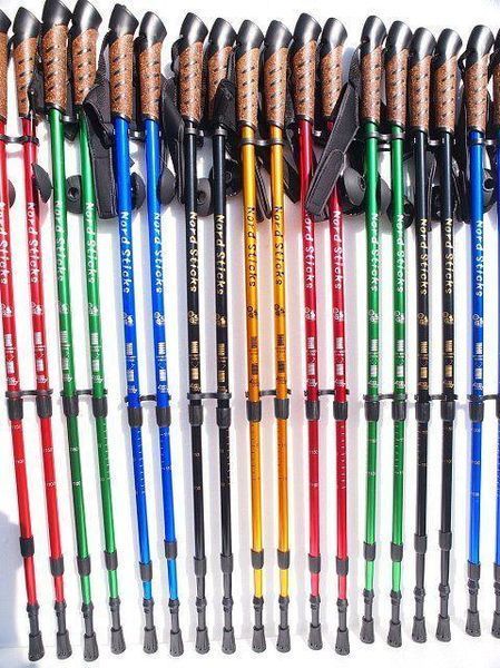 Палки для скандинавской ходьбы Nord Sticks Gold ORIGINAL ПОЛЬША 12187 фото