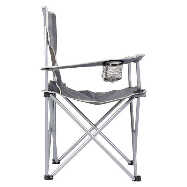 Кресло раскладное Bo-Camp Foldable Compact Grey (1267192) Discounted DAS3646 фото