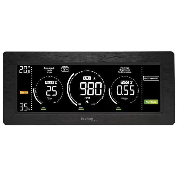 Метеостанція Technoline WL1035 Black (WL1035) DAS2314 фото