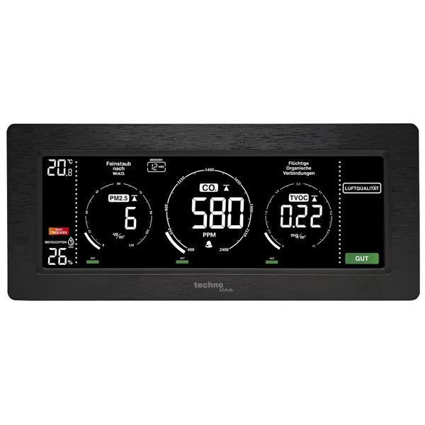 Метеостанція Technoline WL1035 Black (WL1035) DAS2314 фото